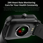 P81 Voice Calling Smart Watch Ultra 1.9 Inch Screen 24H Health Monitor 100+ Sports Modes, Bluetooth Smartwatch Men Women