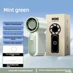 Mini Handheld Fan 3600Mah High-Speed Portable Turbo Pocket Fan for Outdoor Travel