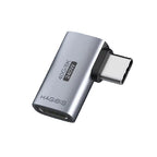 240W USB C to C Adapter 40Gbps 8K 60Hz 90 Degree Converter USB4 Adapter for Thunderbolt 4/3 Macbook Iphone 17 Pro Tablet