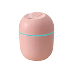 220Ml USB Humidifier Atomizer Aroma Oil Diffuser Mute Air Humidifier with Night Lamp for Car Bedroom Cool Mist Sprayer
