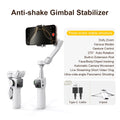 Handheld Gimbal Stabilizer 3-Axis Smart V8 for Phone with Extension Rod Tripod Face Tracking for Iphone Android Tiktok