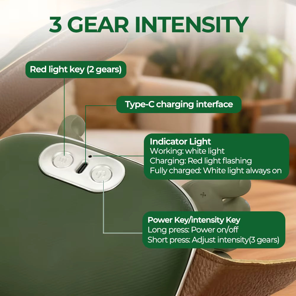ForeverLily Wireless 4D Bionic Finger Neck & Shoulder Massager