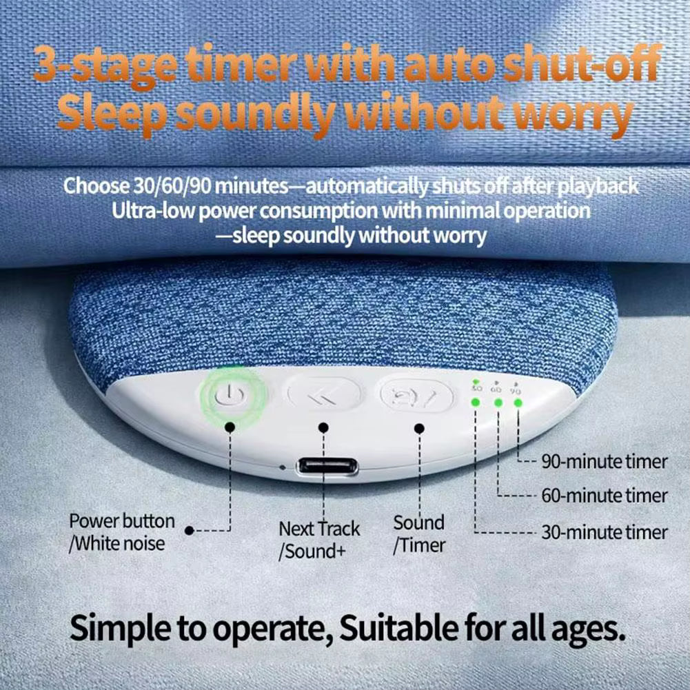 Slim Under-Pillow Bluetooth Sleep Speaker