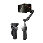 3-Axis Handheld Gimbal Phone Stabilizer with Extension Rod 8.0 anti Shake Face Tracking for Phone Outdoor Shooting Vlog