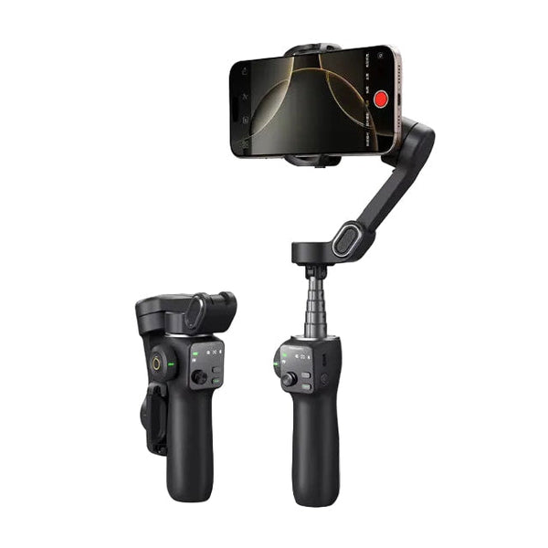 3-Axis Handheld Gimbal Phone Stabilizer with Extension Rod 8.0 anti Shake Face Tracking for Phone Outdoor Shooting Vlog