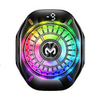 MEMO CX10 Semiconductor Phone Cooler with RGB Lights Magnetic Clip on Ice-Freezing Strong Cooling for Gaming & Live Streaming