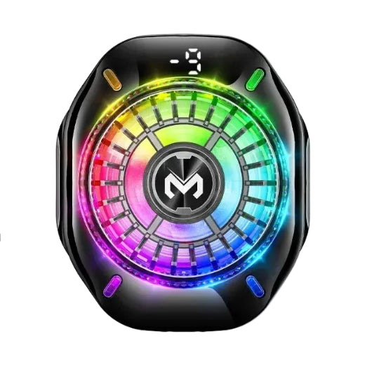 MEMO CX10 Semiconductor Phone Cooler with RGB Lights Magnetic Clip on Ice-Freezing Strong Cooling for Gaming & Live Streaming