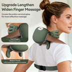 4D Bionic Finger Neck Shoulder Massager Wireless Neck Cervical Trapezius Kneading Massage Shawl Brushless Motor Neck Masajeador